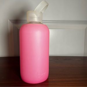 bkr 500mL Pink Glass Water Bottle 💖 EUC